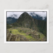 Machu Picchu Postcard Postkarte (Vorderseite)