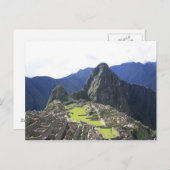 Machu Picchu Postcard Postkarte (Vorne/Hinten)