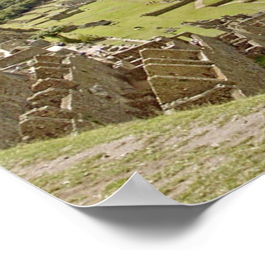 Machu Picchu Poster (Ecke)