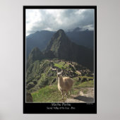 Machu Picchu Poster (Sieben Weltwundern) (Vorne)