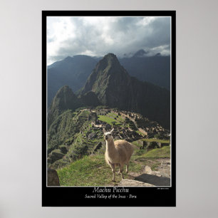 Machu Picchu Poster (Sieben Weltwundern)
