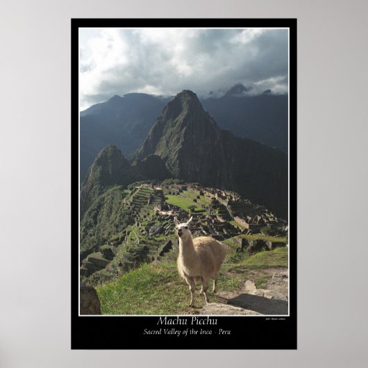 Machu Picchu Poster (Sieben Weltwundern) (Vorne)