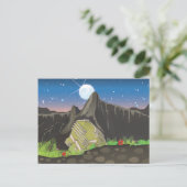Machu Picchu Postkarte (Stehend Vorderseite)