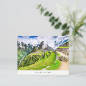 Machu Picchu Postkarte (Stehend Vorderseite)