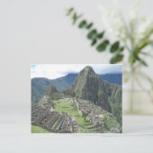 Machu Picchu Postkarte (Stehend Vorderseite)