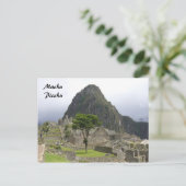 Machu Picchu Postkarte (Stehend Vorderseite)