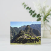 Machu Picchu Postkarte (Stehend Vorderseite)