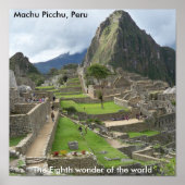 Machu Picchu Print Poster (Vorne)