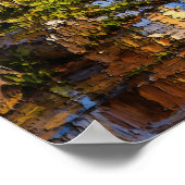 Machu Picchu Regenbogen Poster (Ecke)