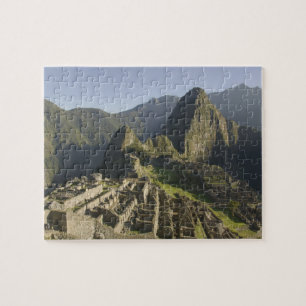 Machu Picchu, Ruinen der Inka-Stadt, Peru. Puzzle