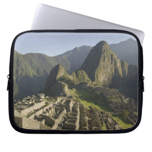 Machu Picchu, Ruinen der Inkastadt, Peru. Laptopschutzhülle