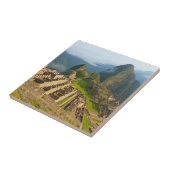 Machu Picchu-Ruinen Fliese (Seite)
