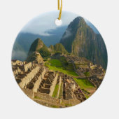 Machu Picchu-Ruinen Keramik Ornament (Vorne)