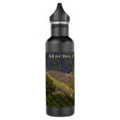 Machu Picchu Ruinen, Peru Edelstahlflasche (Links)