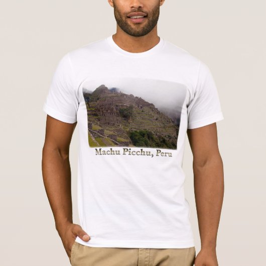 Machu Picchu Ruinen, Peru Nah hoch T-Shirt (Vorderseite)