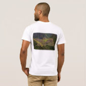 Machu Picchu Ruinen, Peru Nah hoch T-Shirt (Schwarz voll)