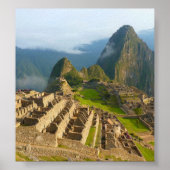 Machu Picchu-Ruinen Poster (Vorne)