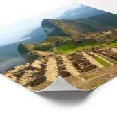 Machu Picchu-Ruinen Poster (Ecke)