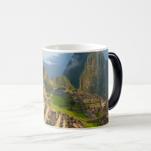 Machu Picchu-Ruinen Verwandlungstasse (VorderseiteRechts)
