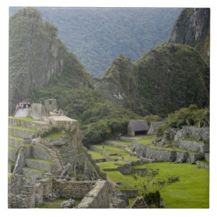 Machu Picchu, Ruinen von Inka Stadt, Peru.2 Fliese