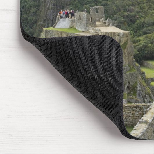 Machu Picchu, Ruinen von Inka Stadt, Peru.2 Mousepad (Ecke)