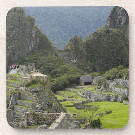 Machu Picchu, Ruinen von Inka Stadt, Peru.2 Untersetzer (Vorderseite)