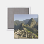 Machu Picchu, Ruinen von Inka Stadt, Peru. Magnet (Vorderseite/Rückseite)