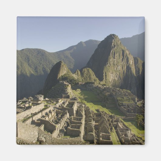Machu Picchu, Ruinen von Inka Stadt, Peru. Magnet (Vorne)