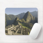 Machu Picchu, Ruinen von Inka Stadt, Peru. Mousepad (Mit Mouse)