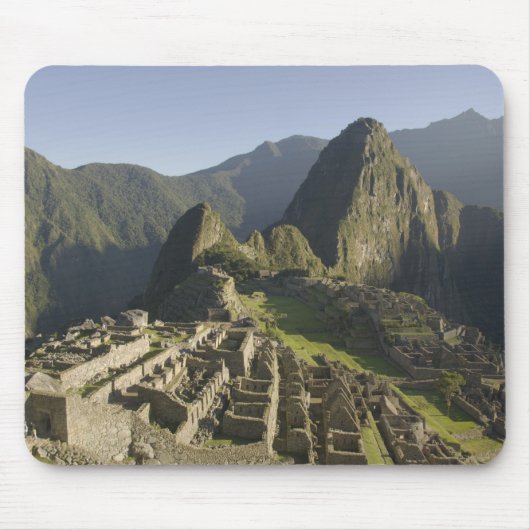 Machu Picchu, Ruinen von Inka Stadt, Peru. Mousepad (Vorne)