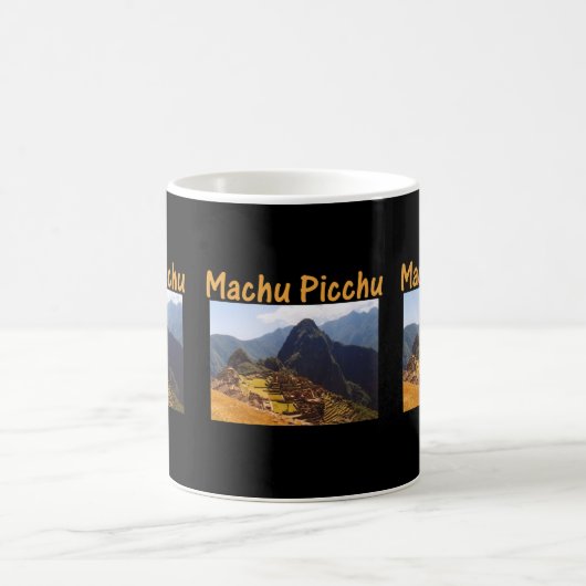 Machu Picchu Ruins Peru Sunrise Kaffeetasse (Mittel)
