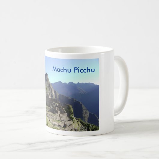 Machu Picchu Schale Kaffeetasse (VorderseiteRechts)