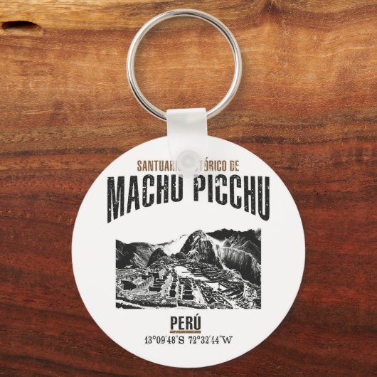 Machu Picchu Schlüsselanhänger (Vorderseite)