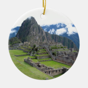 Machu-Picchu-Schmuckstück Keramikornament