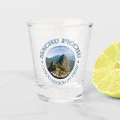 Machu Picchu Schnapsglas (Vorderseite)