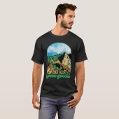 Machu Picchu Souvenir Peru Ruined city South Ameri T-Shirt (Vorne ganz)