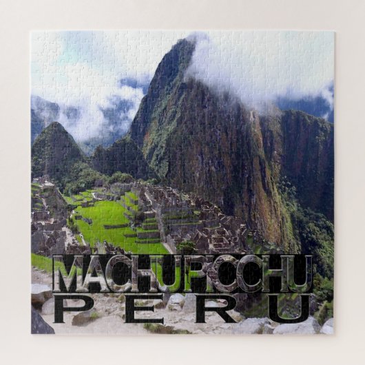 Machu Picchu Square Puzzle (Vertikal)