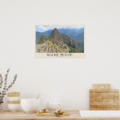 Machu Picchu Steinterrassen Poster (Küche)