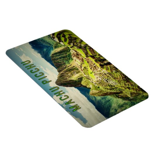 Machu Picchu stilisiert Magnet (Rechte Seite)