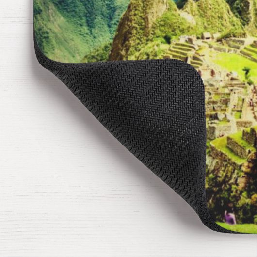 Machu Picchu stilisiert Mousepad (Ecke)