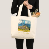 Machu Picchu Tote Bag Jumbo Stoffbeutel (Vorderseite (Produkt))