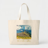 Machu Picchu Tote Bag Jumbo Stoffbeutel (Vorne)