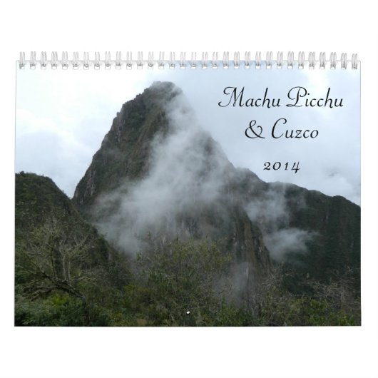 Machu Picchu u. Cuzco, Kalender Perus 2014 (Titelbild)