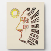 Machu Picchu Zeichnend Fotoplatte (Vorderseite)