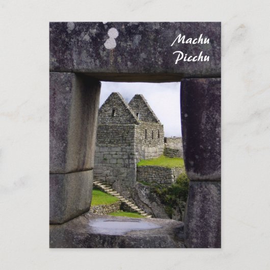 Machu-Platz Postkarte (Vorderseite)