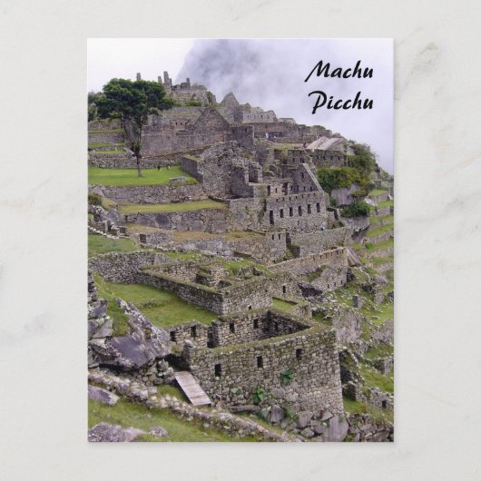 Machu-Stein Postkarte (Vorderseite)