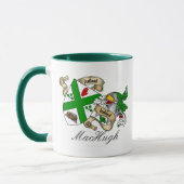 MacHugh-Wappen Tasse (Links)