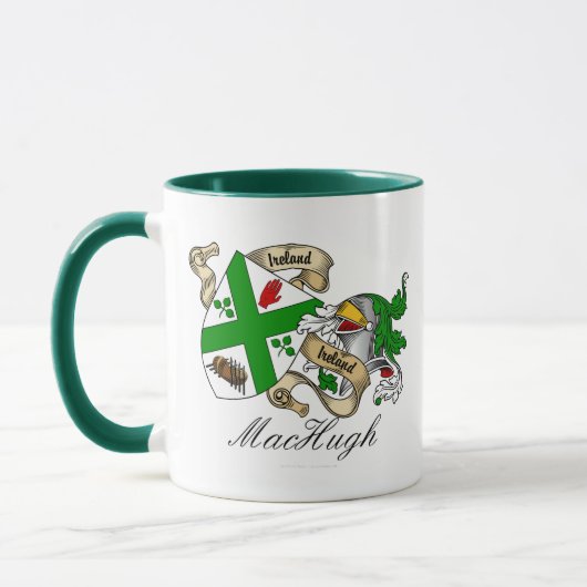 MacHugh-Wappen Tasse (Links)