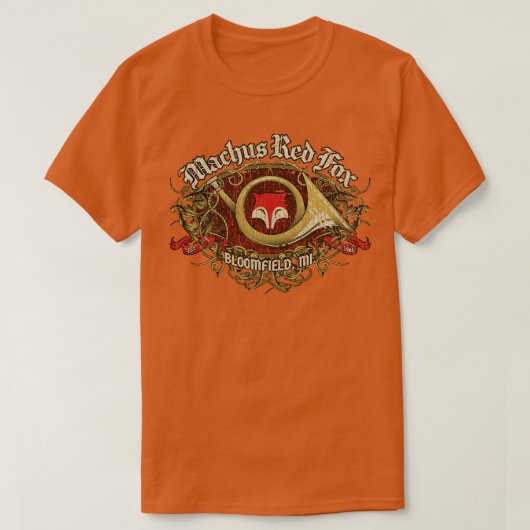 Machus Red Fox 1965 T-Shirt (Design vorne)