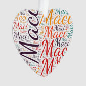 Maci Ornament (Vorderseite)